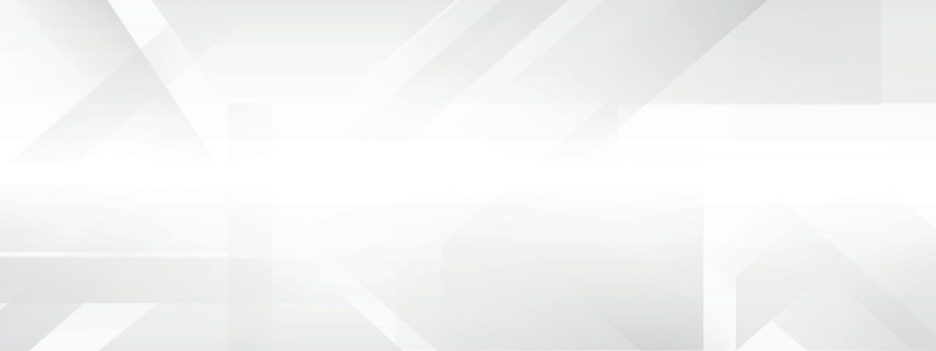 Abstract white background with triangles and lines vector