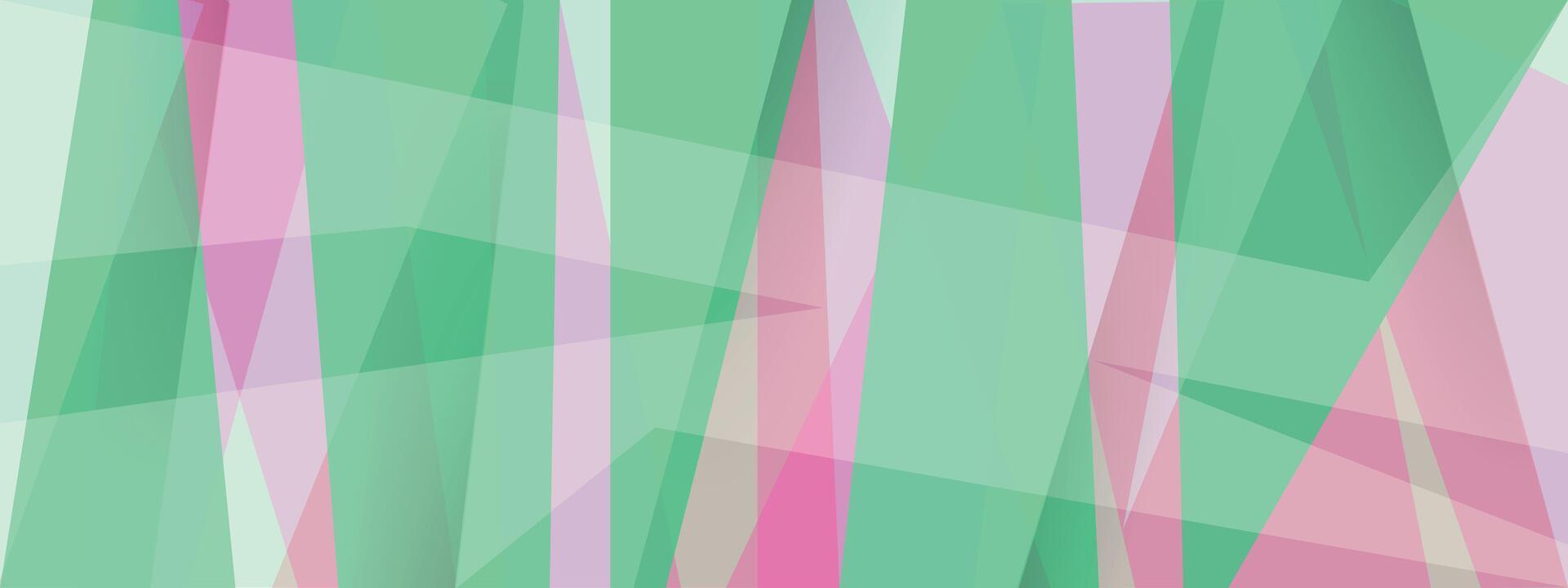 Abstract background with green and pink lines vector
