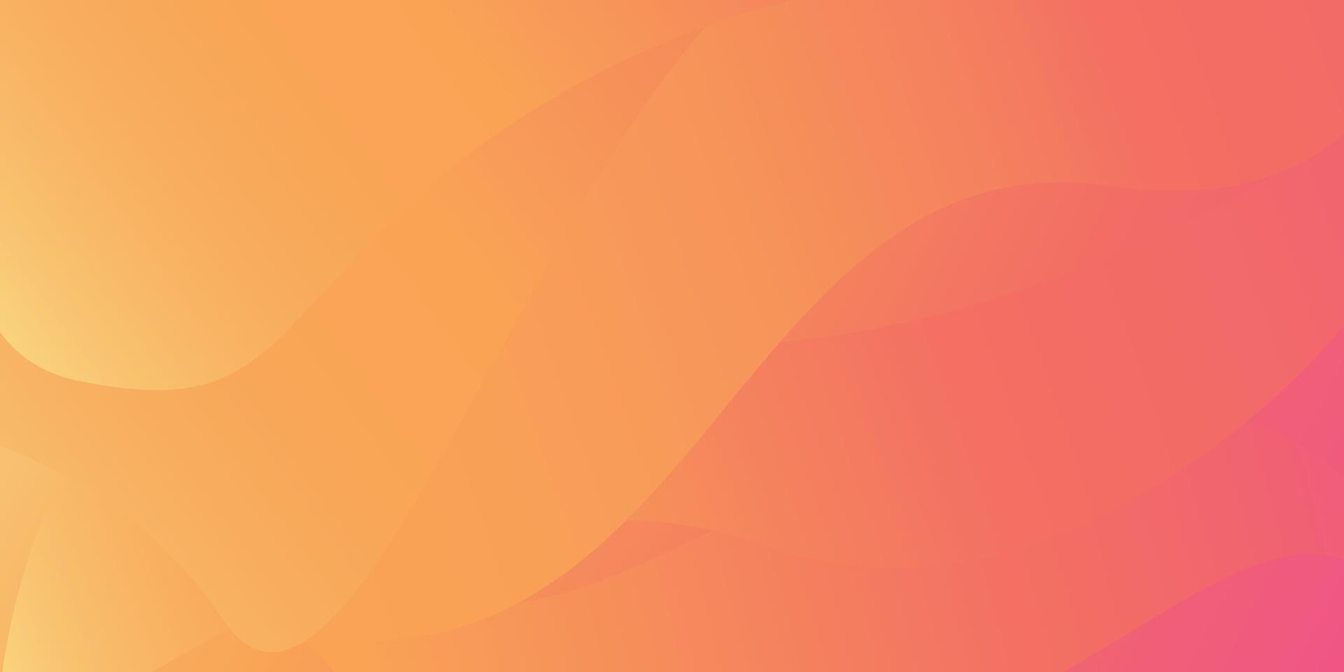 A pink and orange background with a wave pattern vector