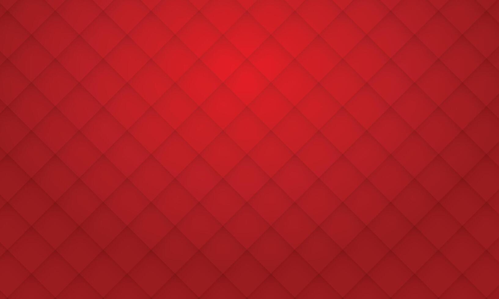 Red diamond background with squares vector