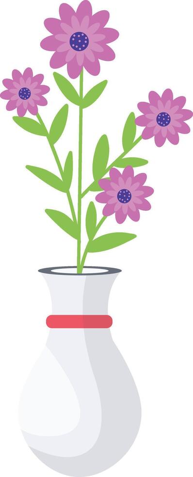 Nowruz Day Element with Flat Cartoon Design. vector