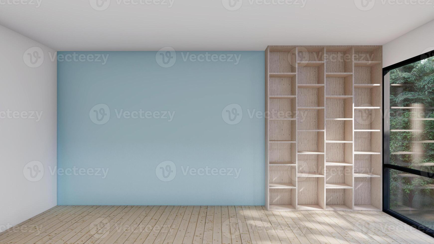 empty interior room shadow wall space background mock up a architecture sunlight. photo