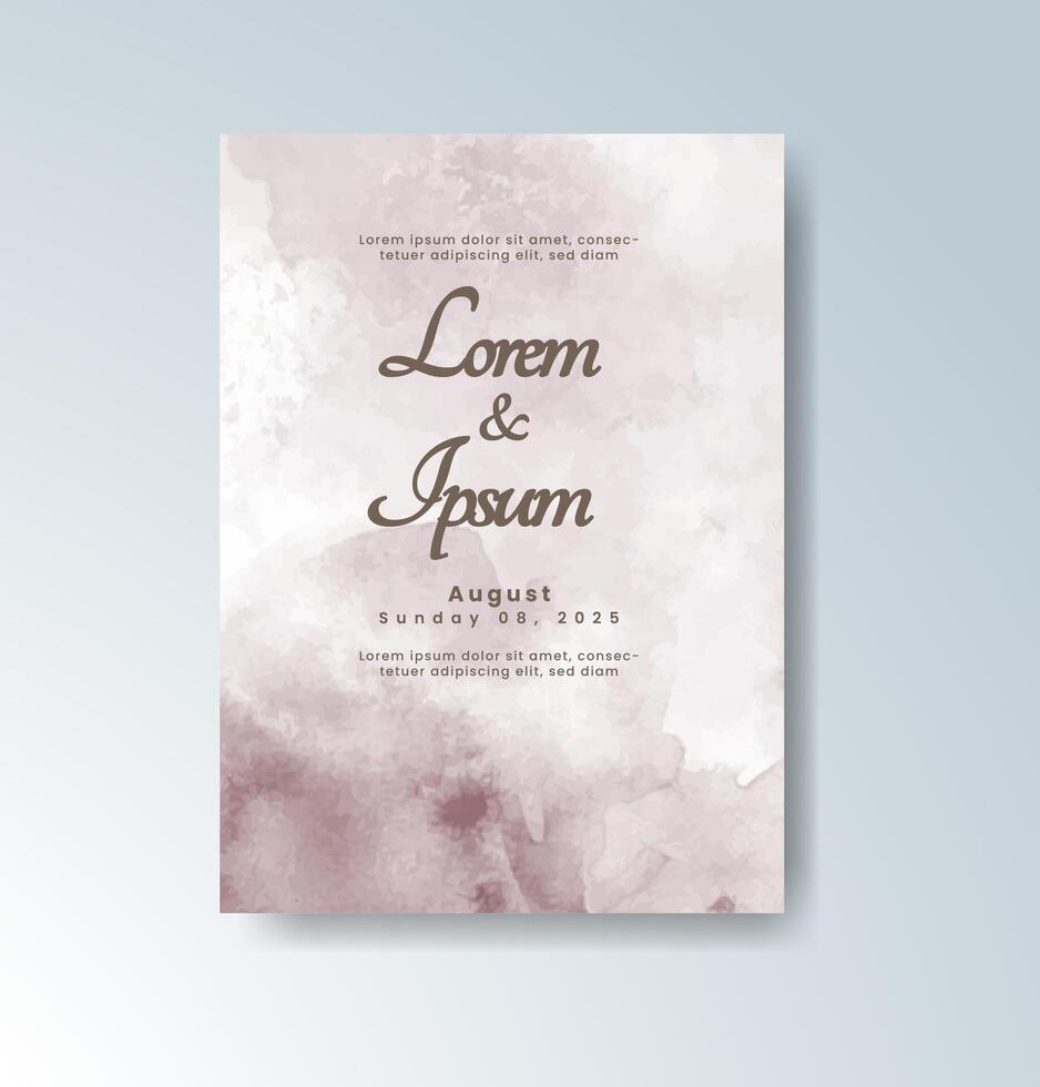 Abstract wedding card vector