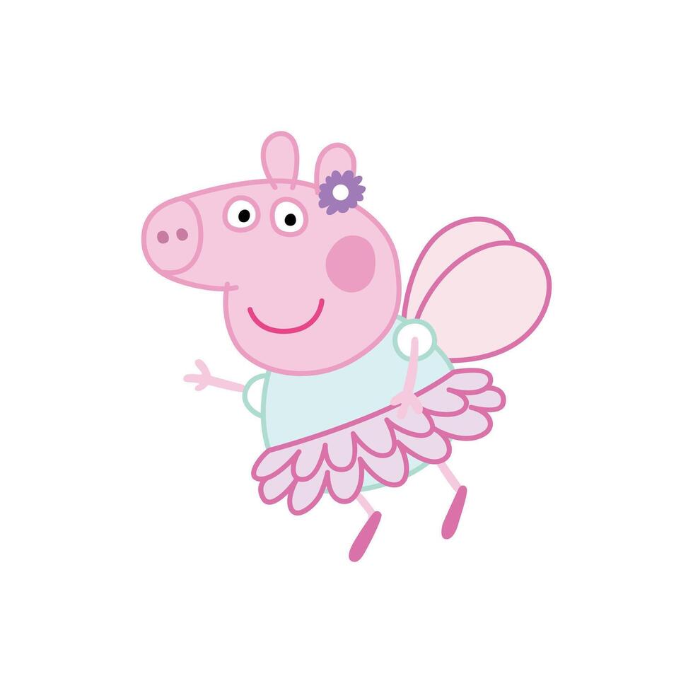 Fairy Peppa Pig vector