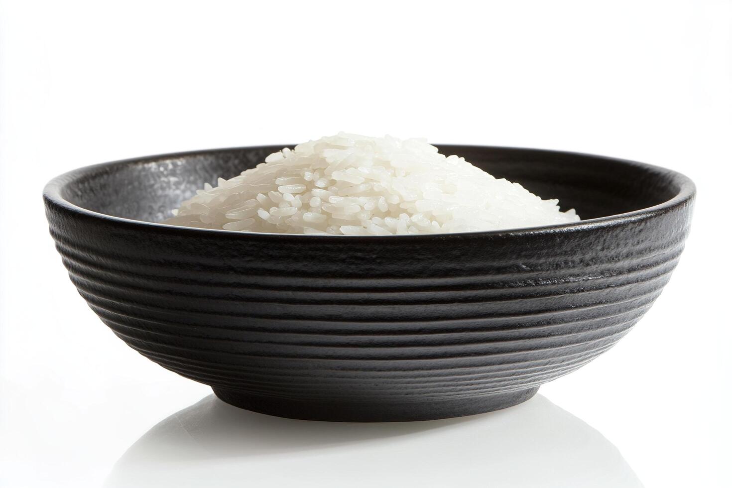 Bowl of White Rice photo