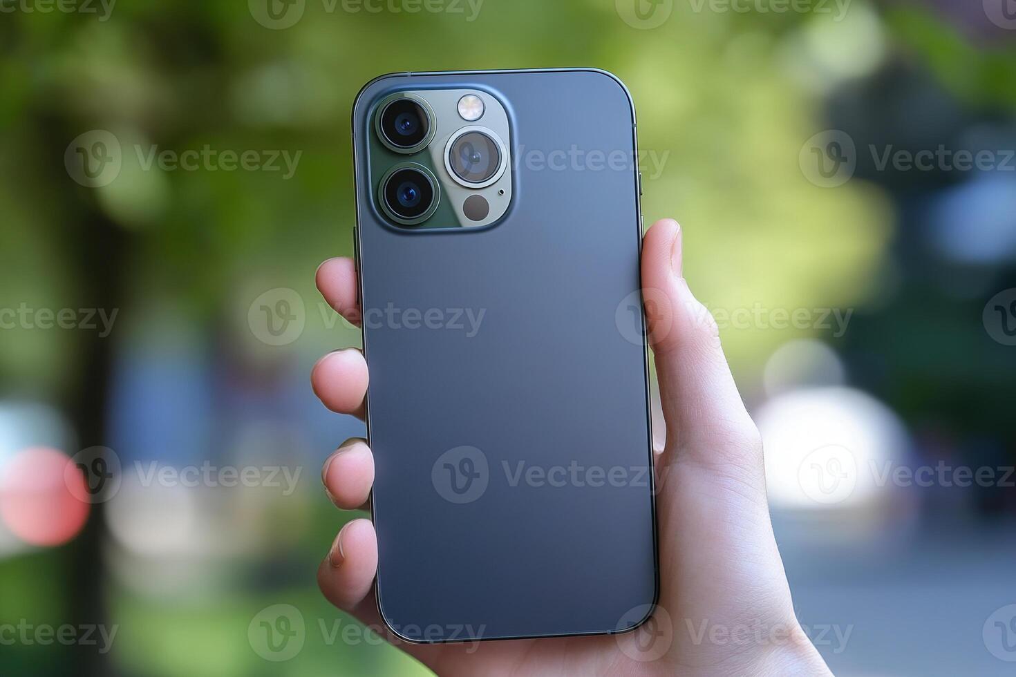 Modern Smartphone with Advanced Camera photo