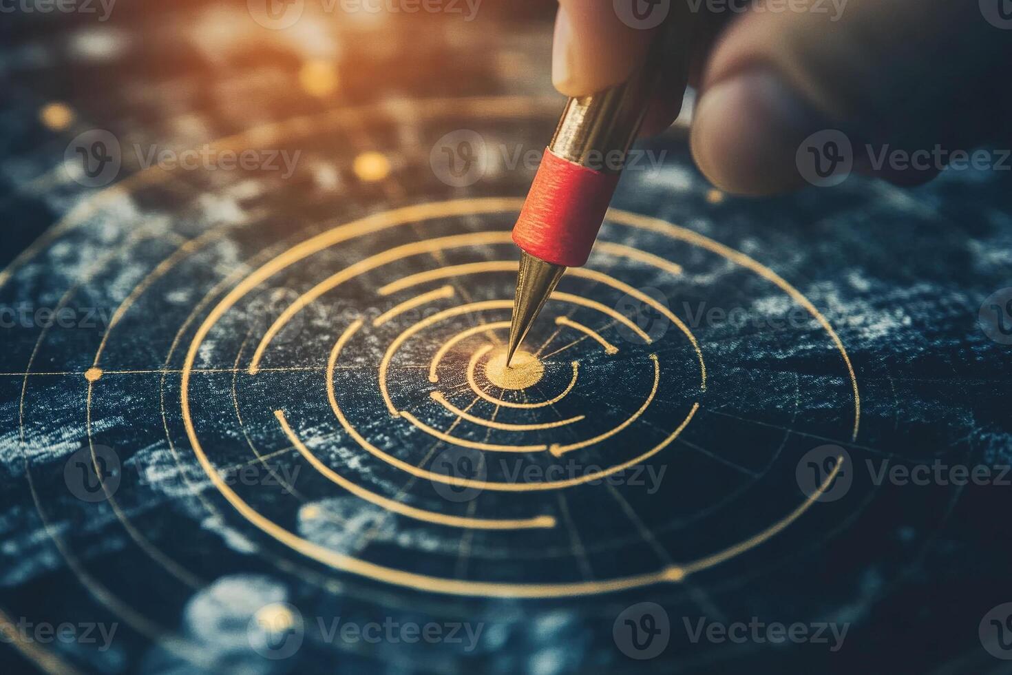 Targeting Data Analysis Focus photo