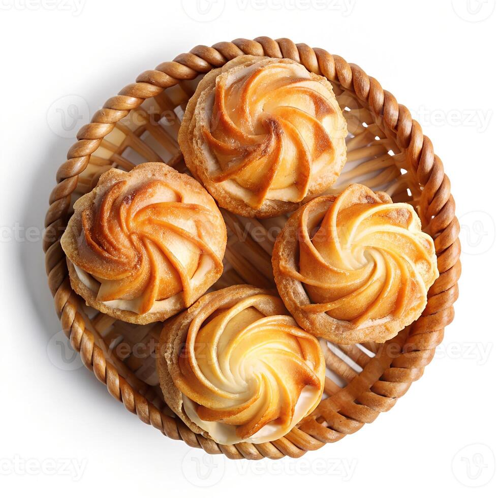 edible puff pastry baskets with Julien photo