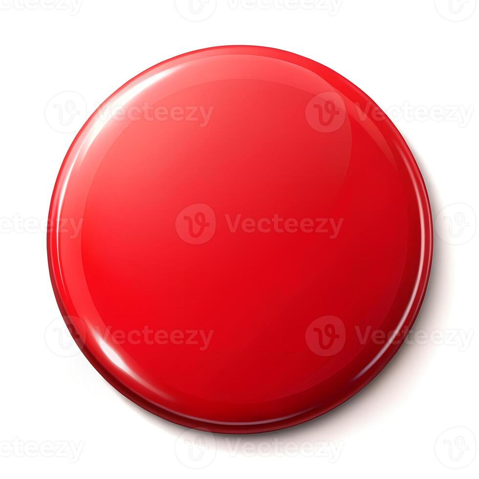 red round button photo