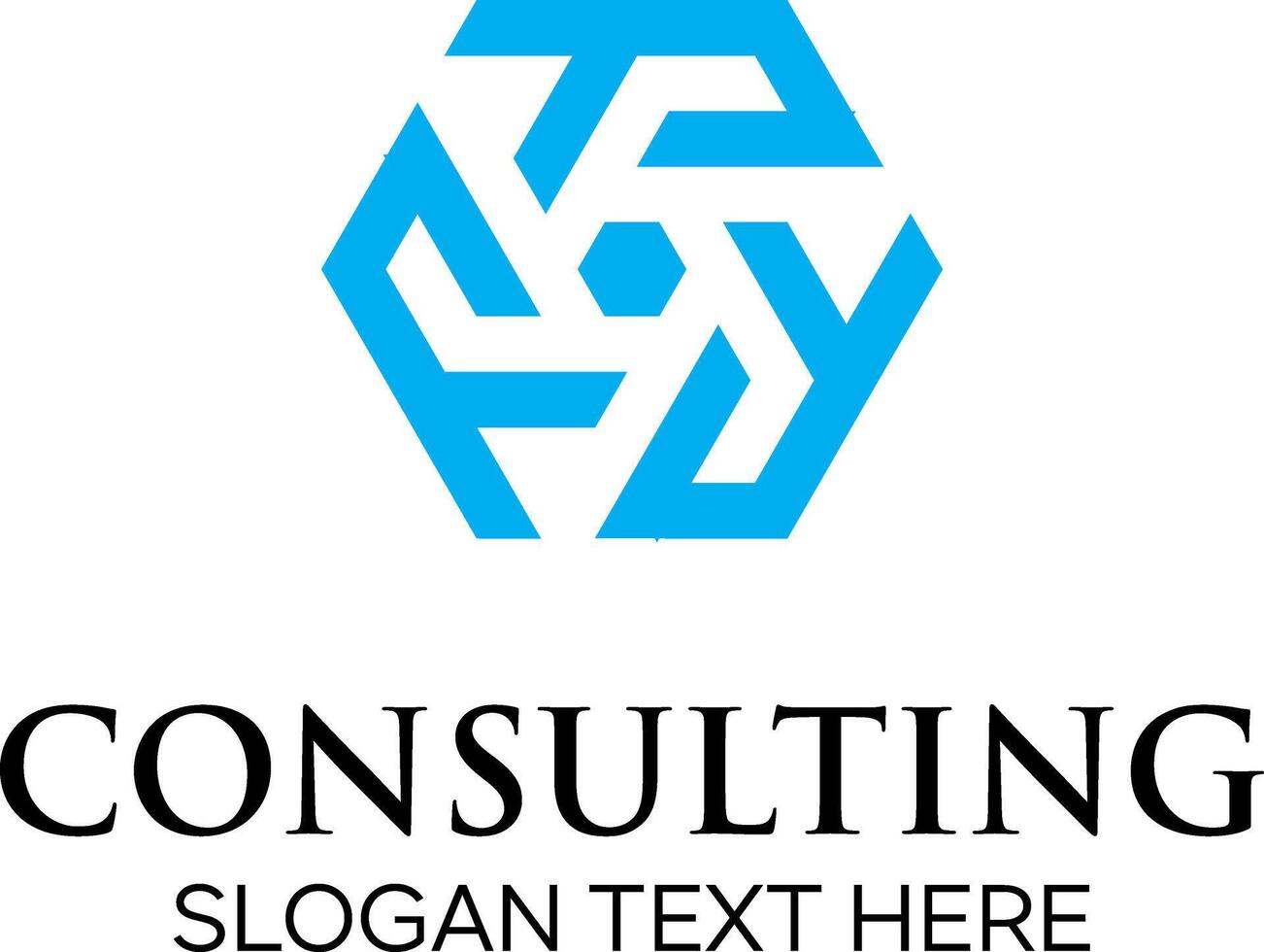 initial t idea logo design vector