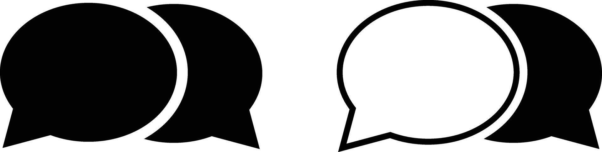 Speech bubble icon. communication network symbol. Speak text. cartoon chatting box. message box. balloon word design vector