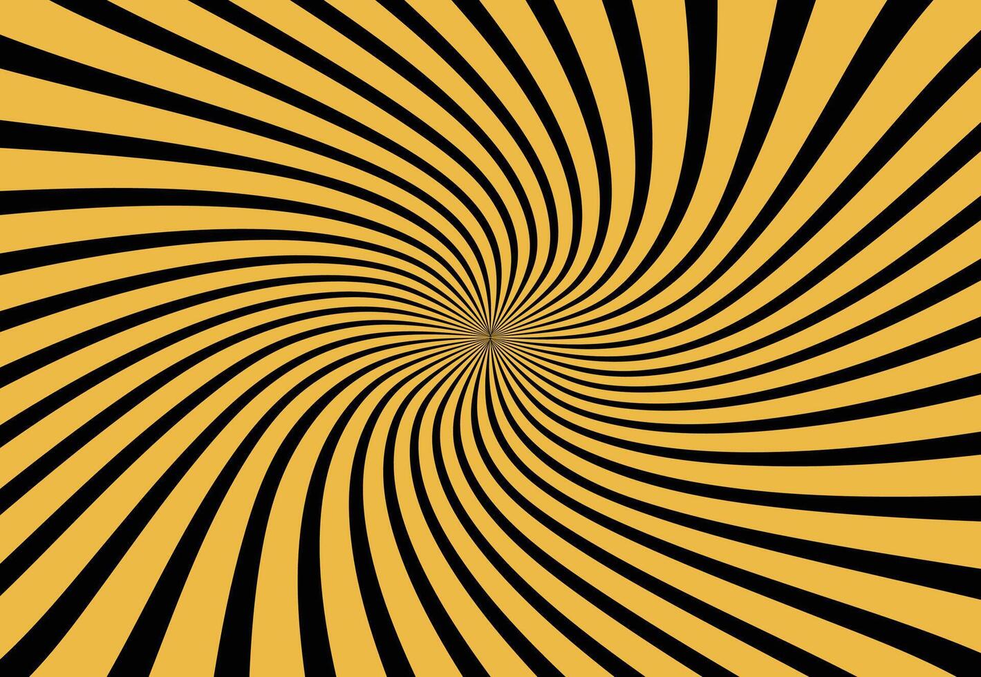 yellow abstract background with rays vector
