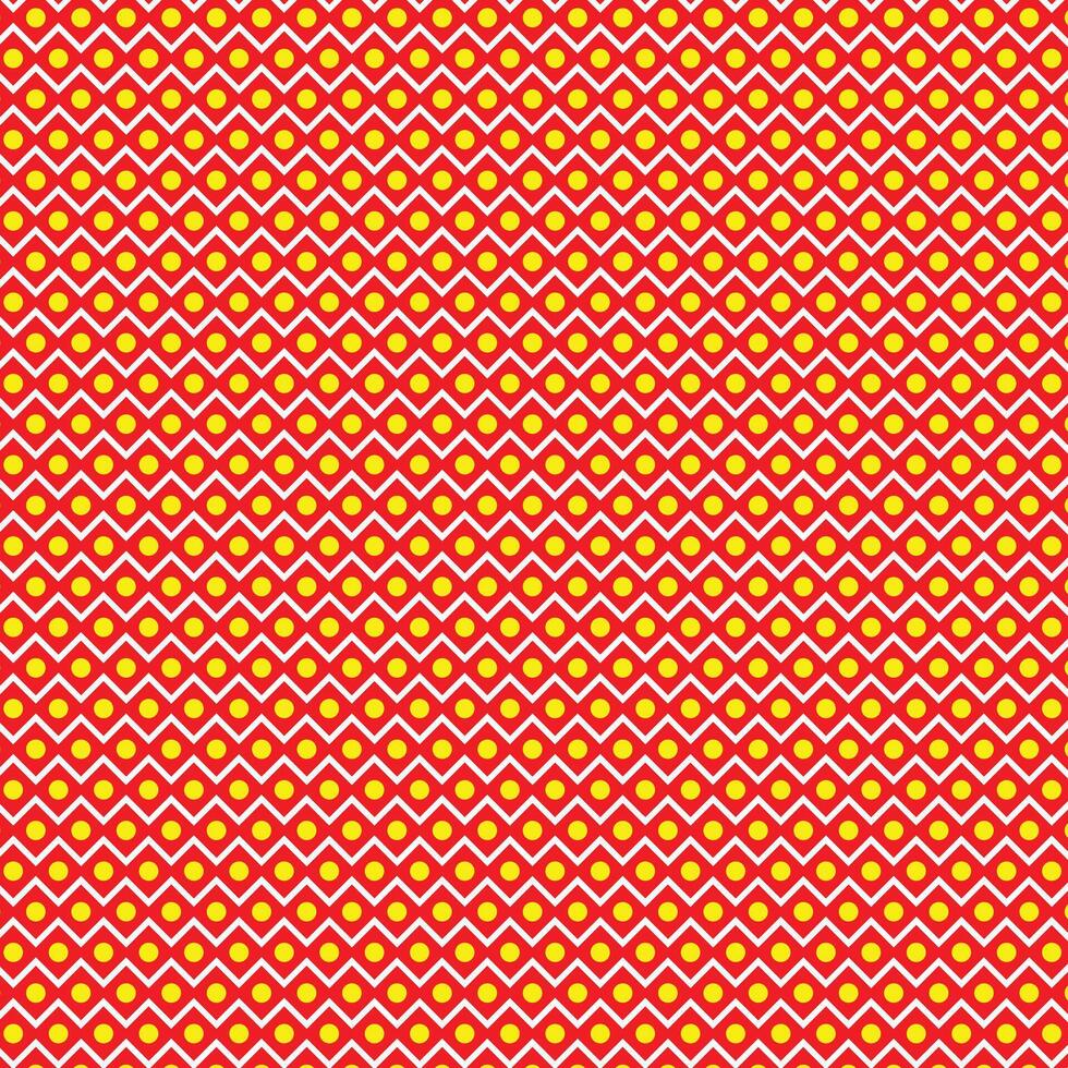 a red and orange chevron pattern background vector