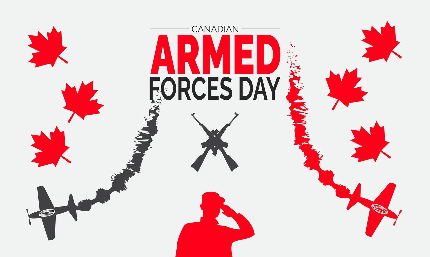 We honor the men and women in uniform who protect our freedoms and respond to emergencies both in Canada and internationally vector