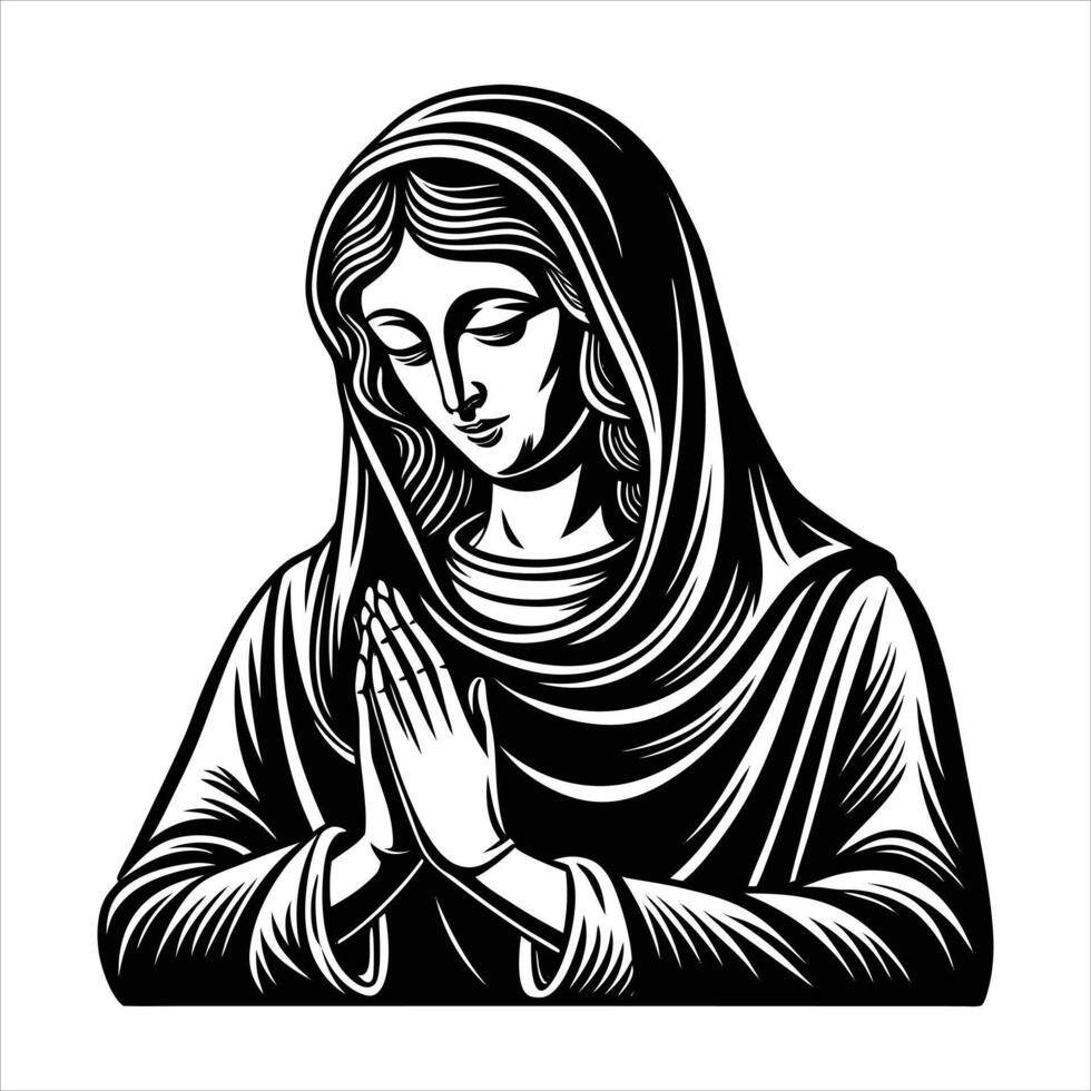 Our Lady Of Fatima vector