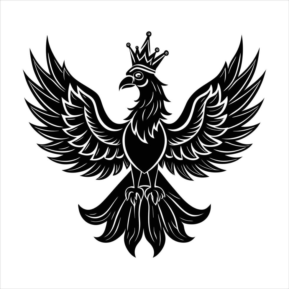 phoenix wearing a golden vector