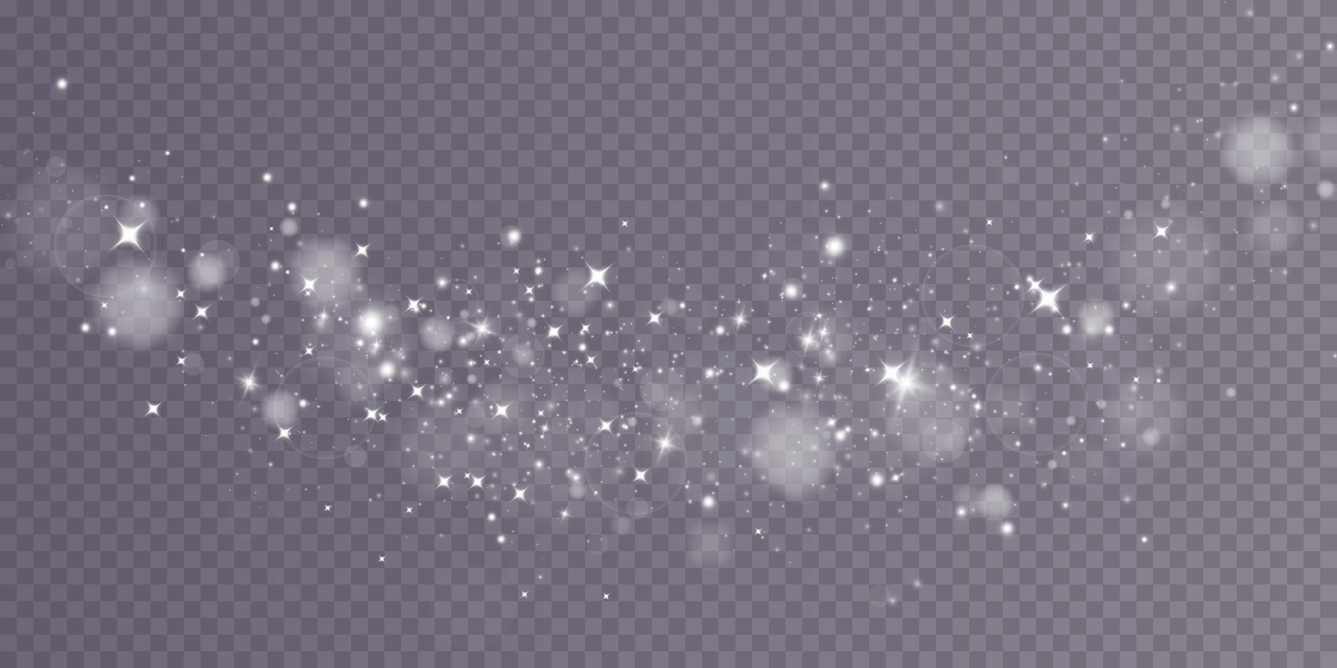 Sparkling Glitter Effect adorned with enchanting Bokeh Light Spots creating a stunning visual experience vector