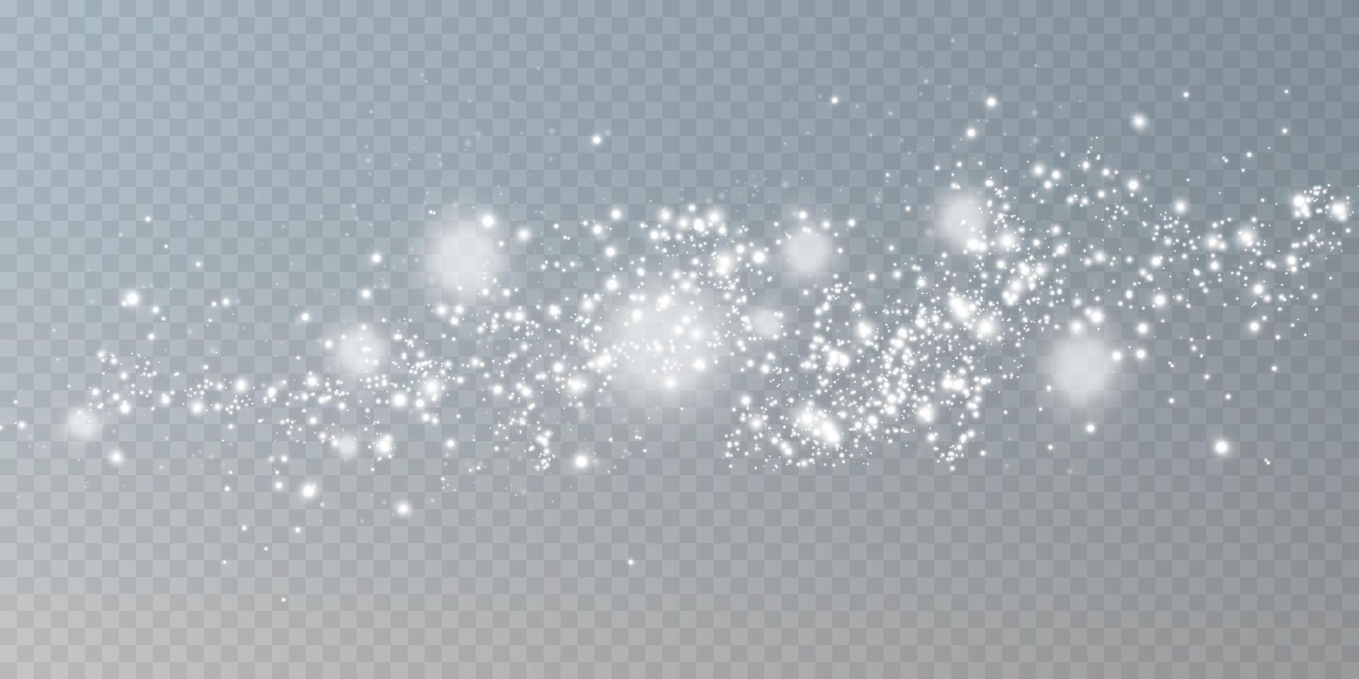 Enchanting and Beautiful Shimmering Sparkles accompanied by Magical Light Effects that capture the imagination vector