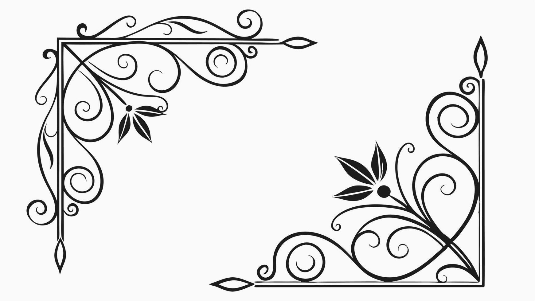 Romantic Decorative Frame Collection vector