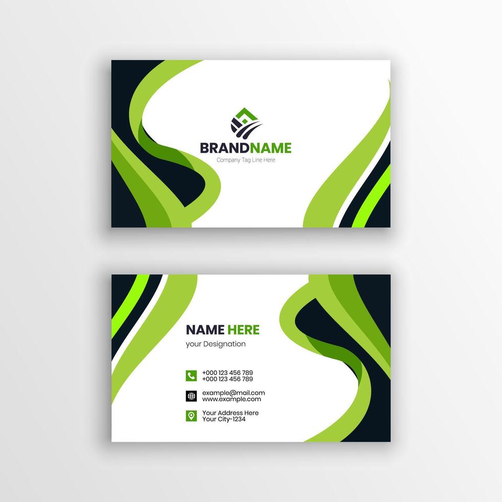 business card design Template Layout vector