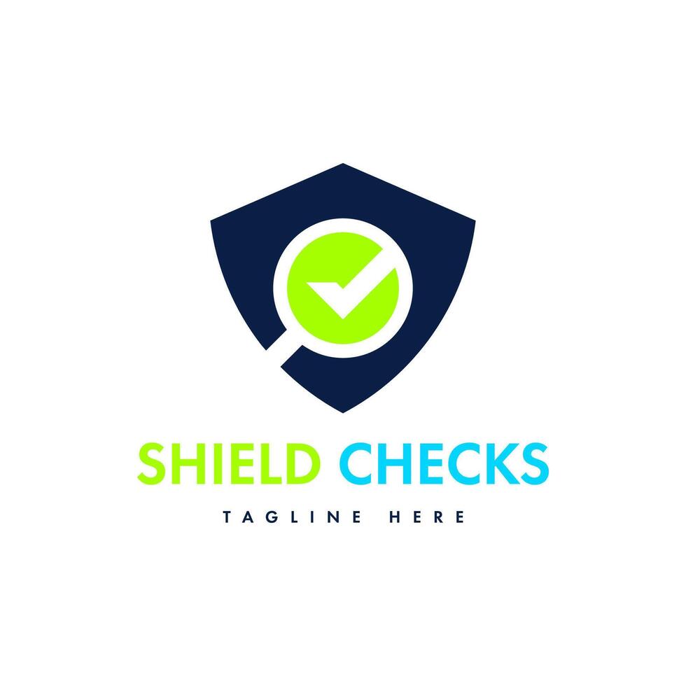 Shield logo design template vector