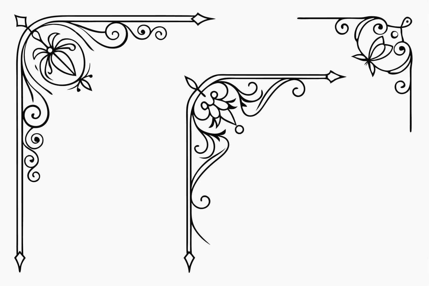Frame Collection for Scrapbooking vector