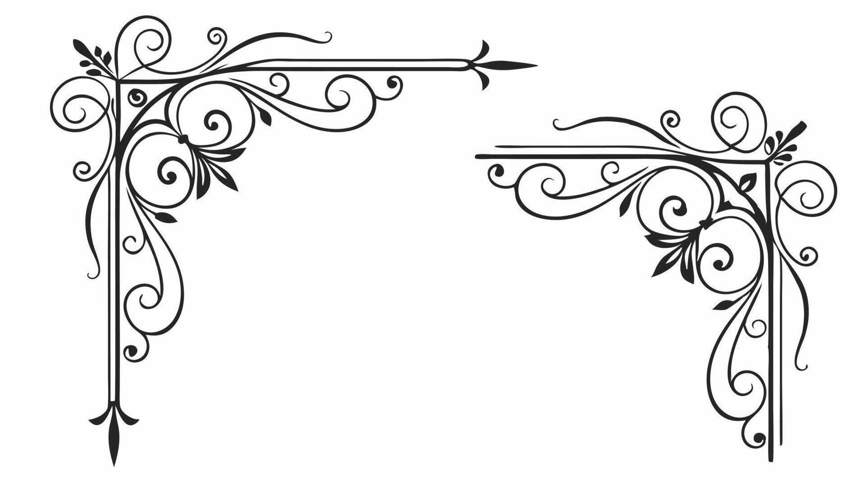 Calligraphy Frame Pack vector