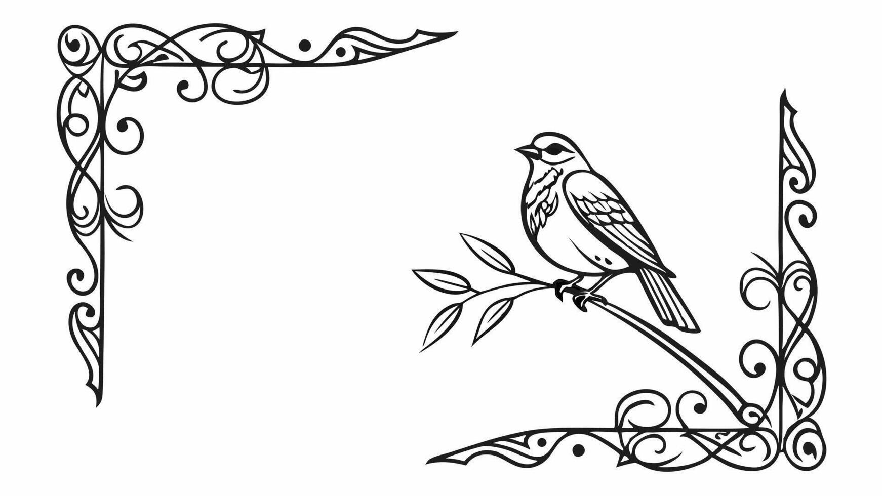Whimsical Frame Design Series vector