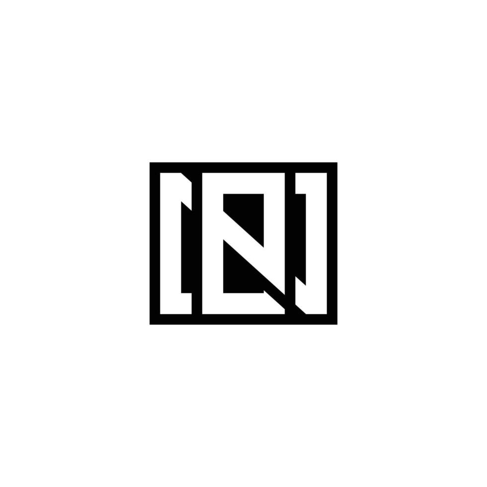 Sophisticated EN NE Logo Concept for Timeless Branding vector