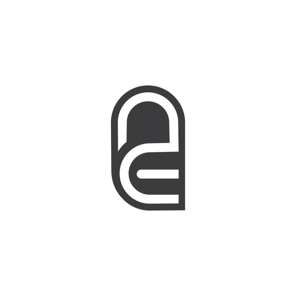 Elegant EN NE Monogram Logo Ideal for High-End Businesses vector