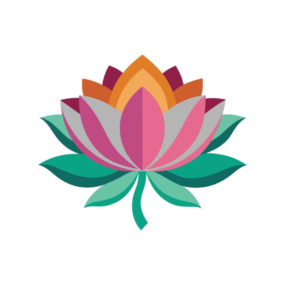 Lotus Flower Illustration vector