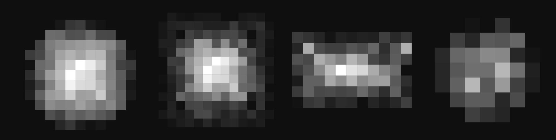 Pixel mosaic censor bars, stylized blurred blocks, privacy concealment effect. Abstract explicit content mask for adult media, NSFW coverage, content hiding. illustration. vector