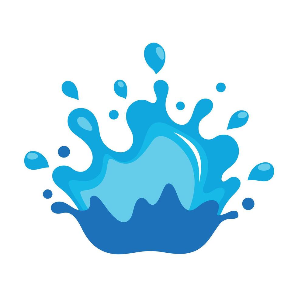 Stylized Water Drops and Tear Shapes vector