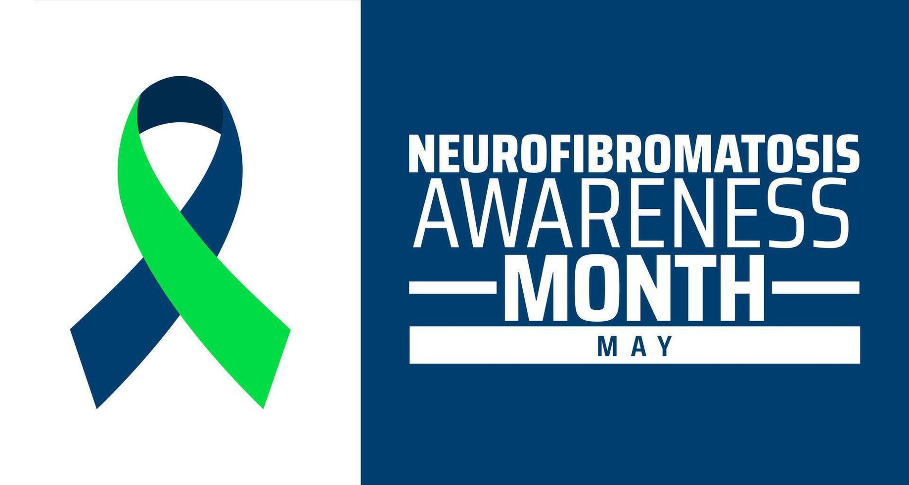 Neurofibromatosis Awareness Month background banner or poster design template. observed every year in May. Holiday concept. Use to any Template, card, poster, placard, template. vector