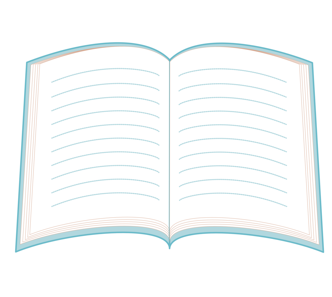 Open Writing Book png