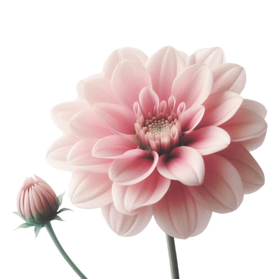 A pink flower simple png