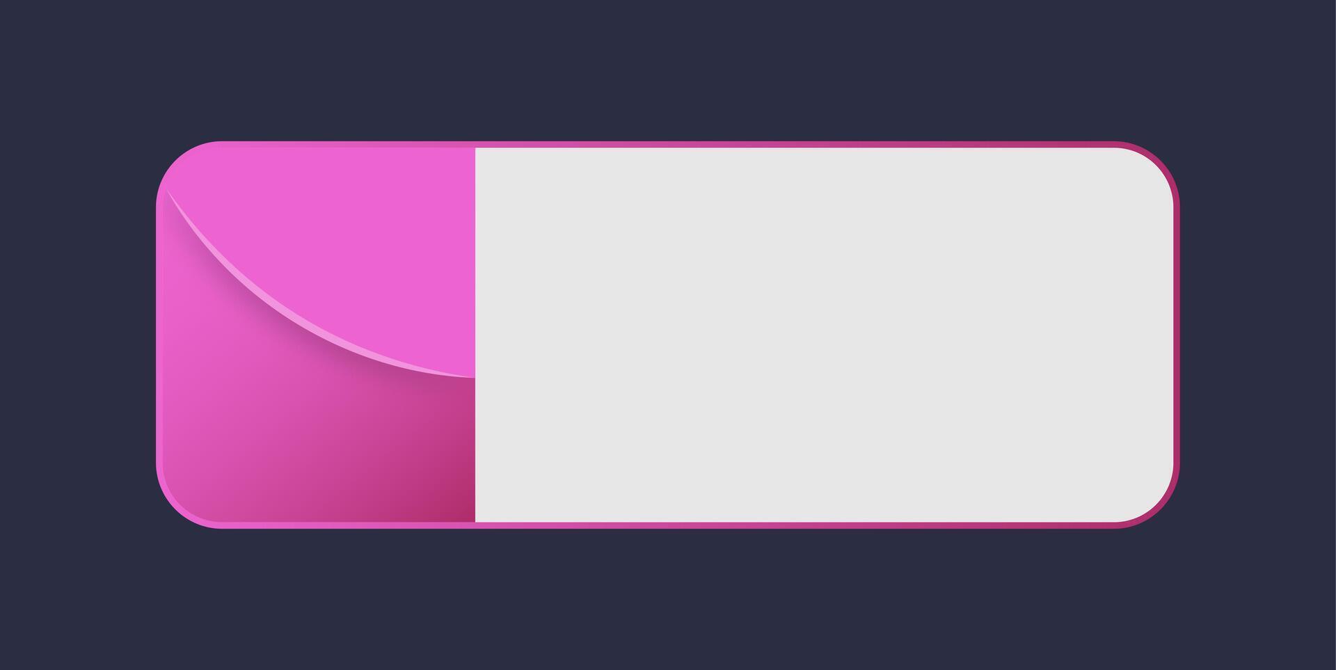 Lower third interface in gradient colors. overlay element. vector