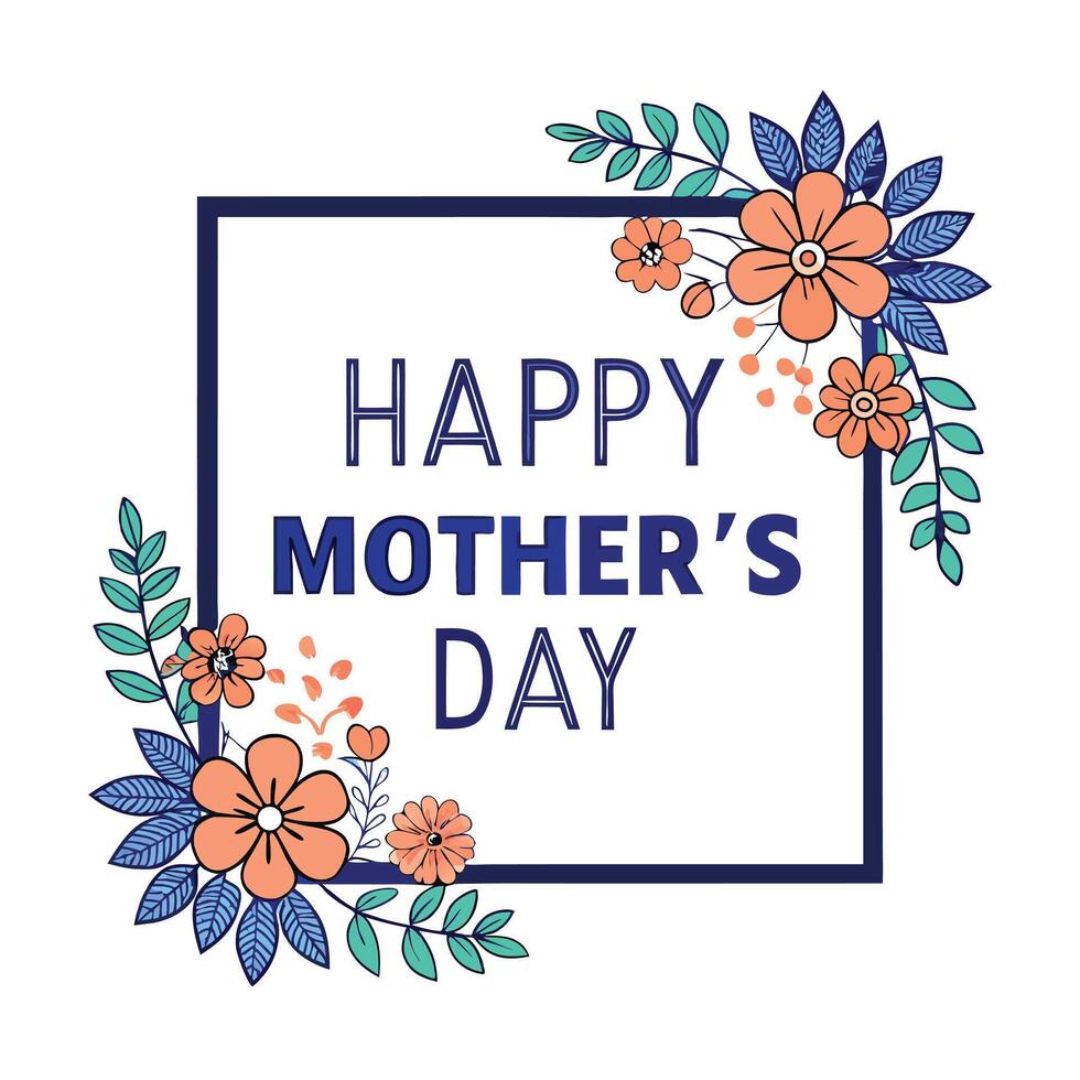 Stylish Mother Day Graphics for Print and Web vector