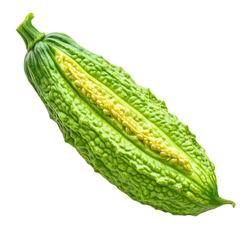 Healthy Bitter Gourd Vegetable Transparent Background png