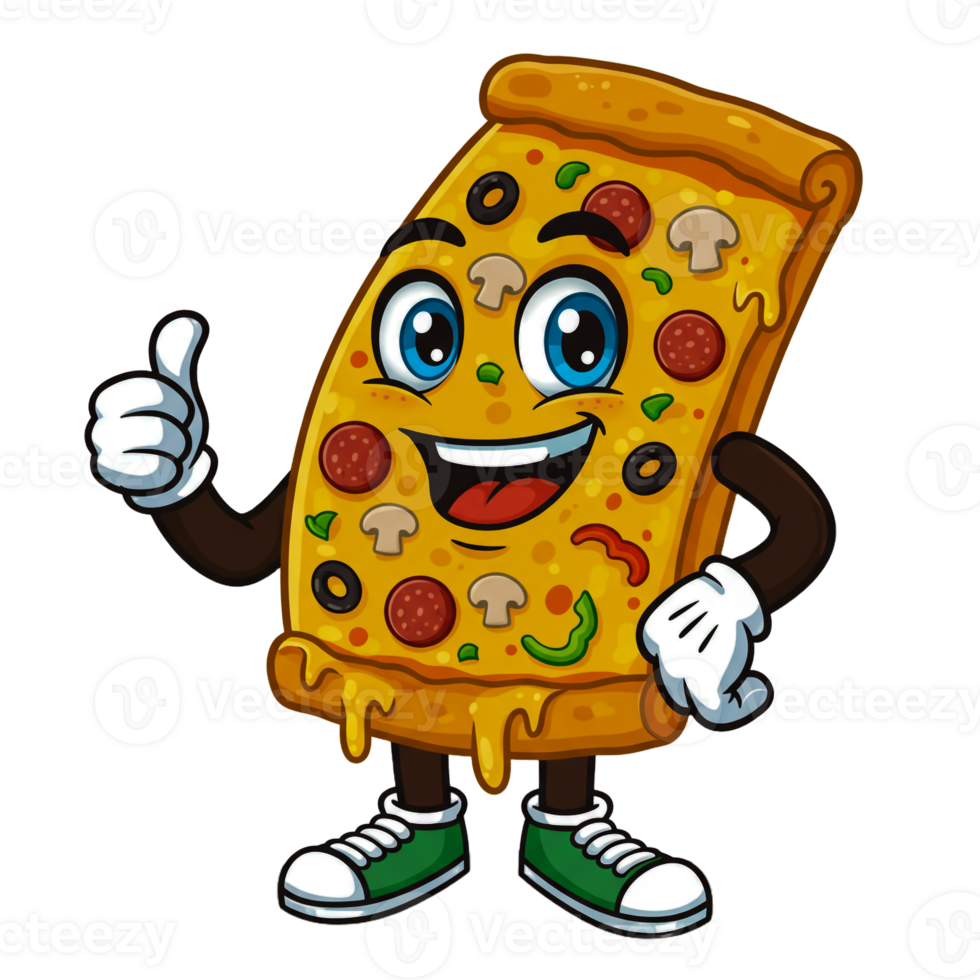 Holiday Pizza Reindeer with Festive Vibes png
