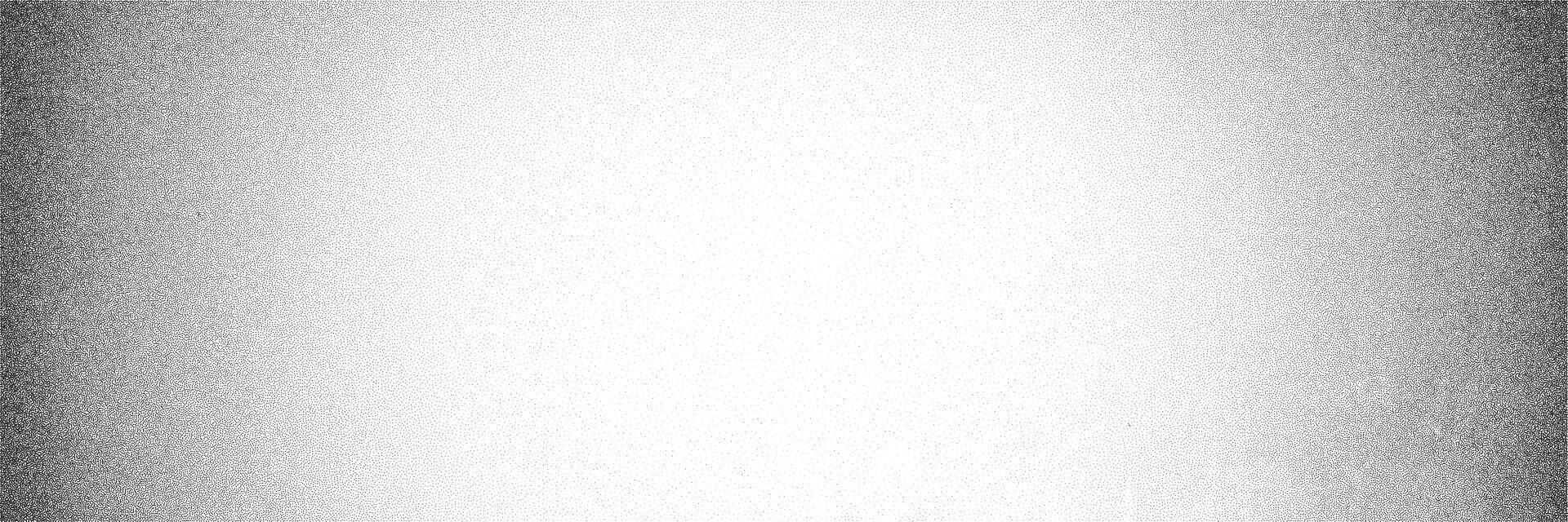 Halftone background with a smooth radial gradient and noise effect showcasing dynamic visual textures in an abstract design vector
