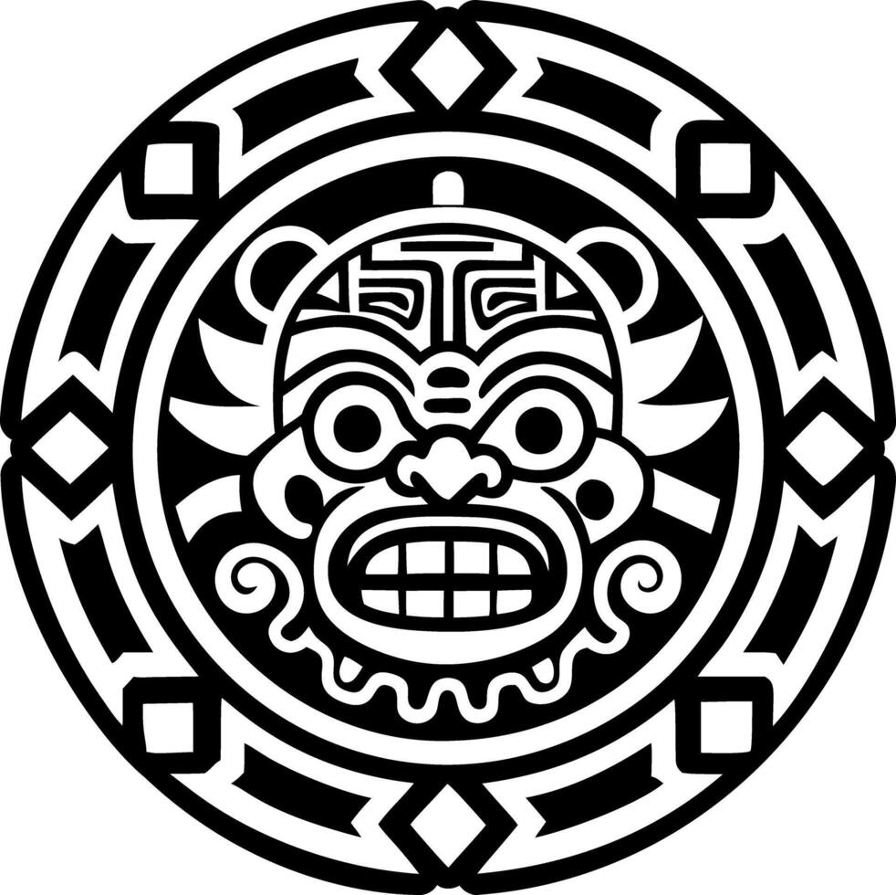 A solid style icon of jade carving symbol vector