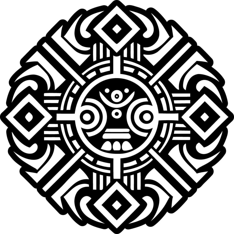 A solid style icon of cross symbol tattoo vector