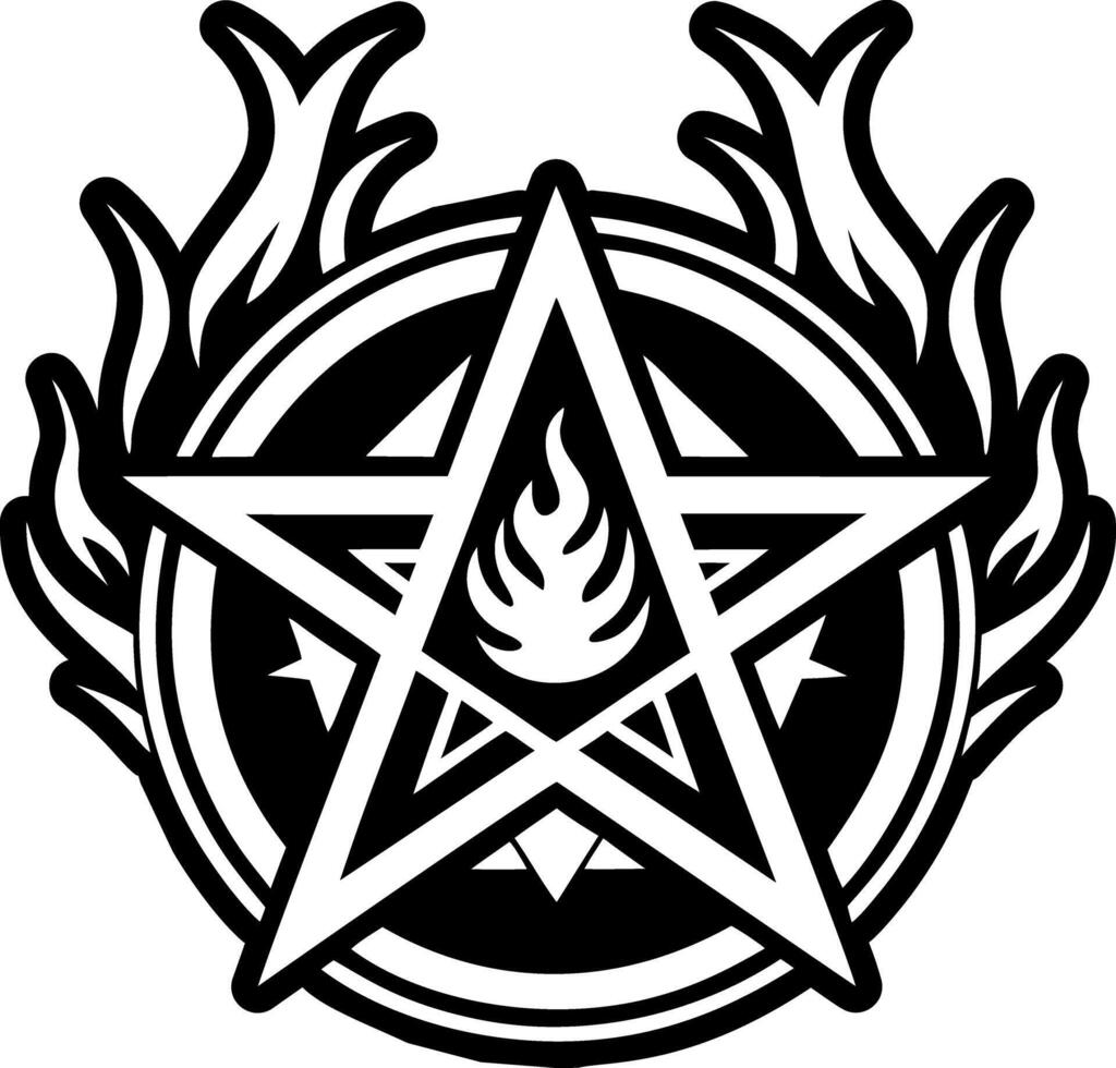 A glyph style icon of blazing star symbol vector
