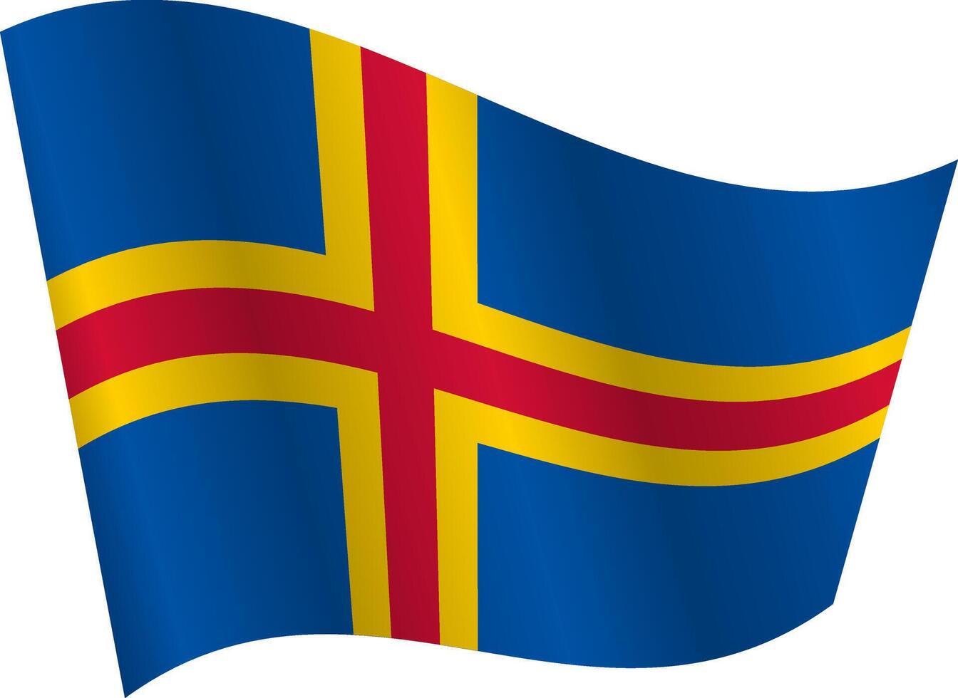 bandera de el país una tierra en blanco antecedentes vector