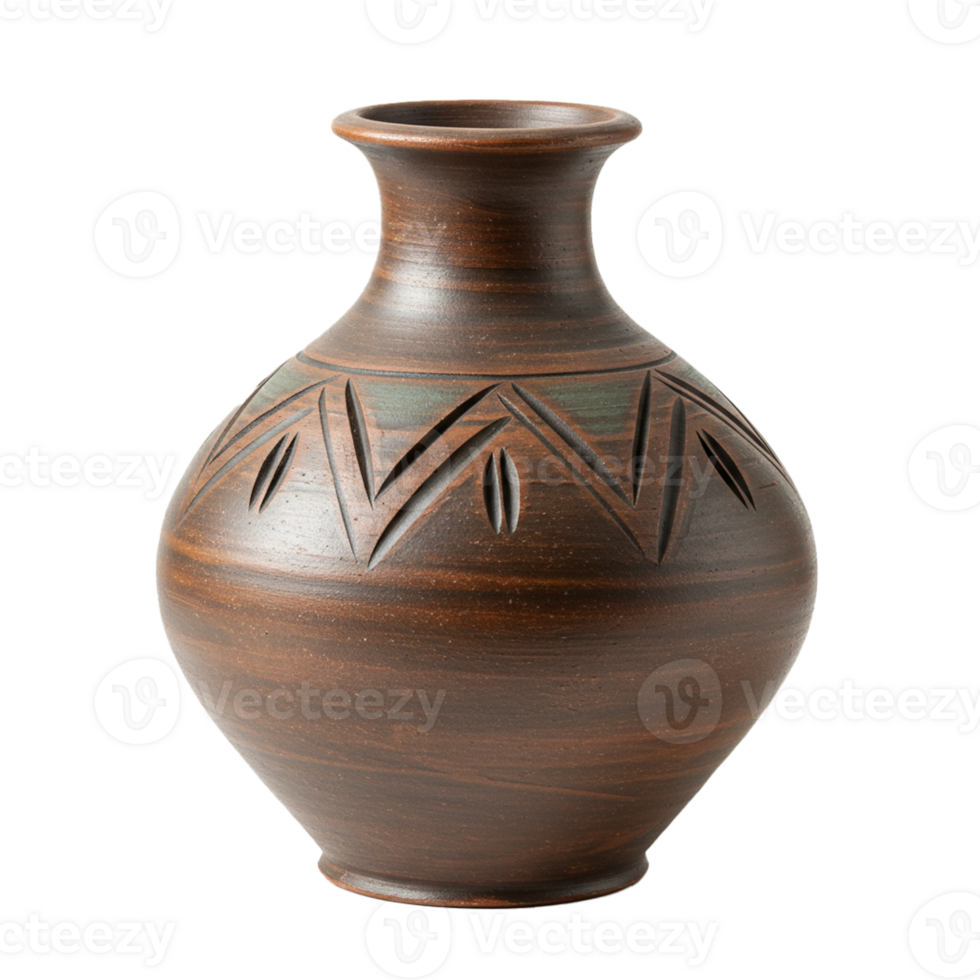Clay pots showcasing rustic charm for plant decoration and gardening png