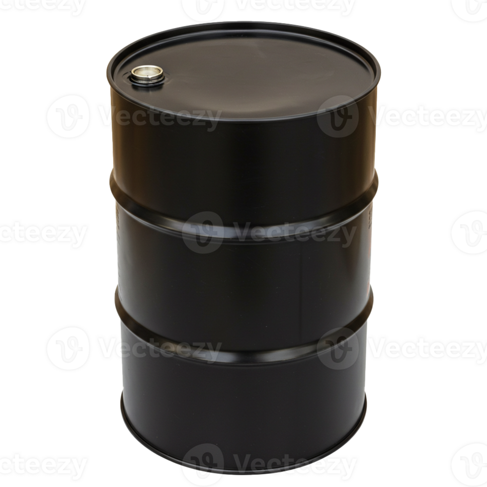Oil barrel for storagand transport of petroleum products and resources png