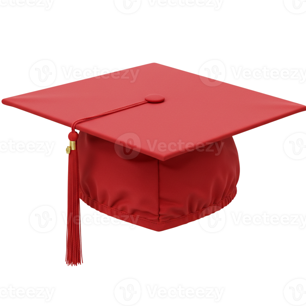 Graduation cap symbolizing achievement and celebration of education png