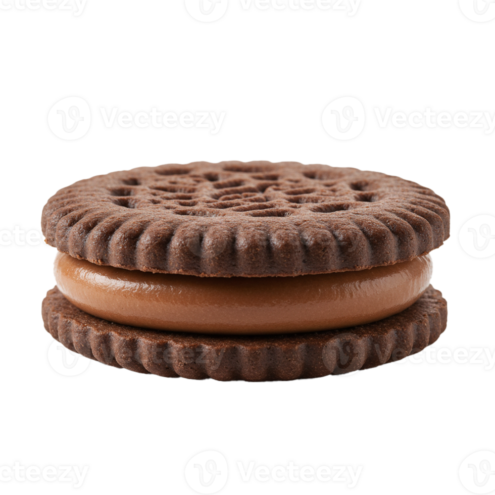Stuffed cookie providing a sweet indulgence with delicious filling png