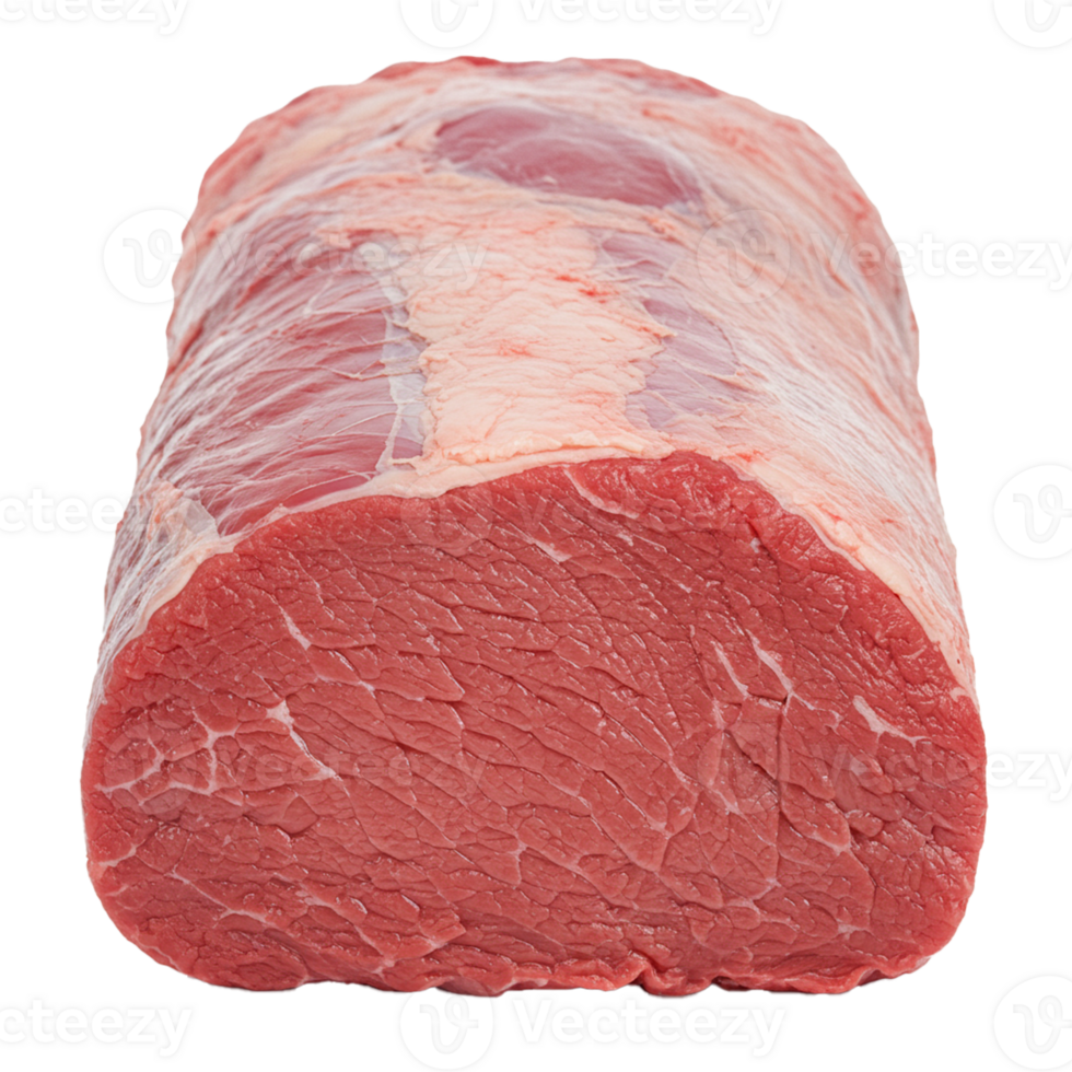 Fresh raw beef cut available at the butcher for quality meat preparation. Food png